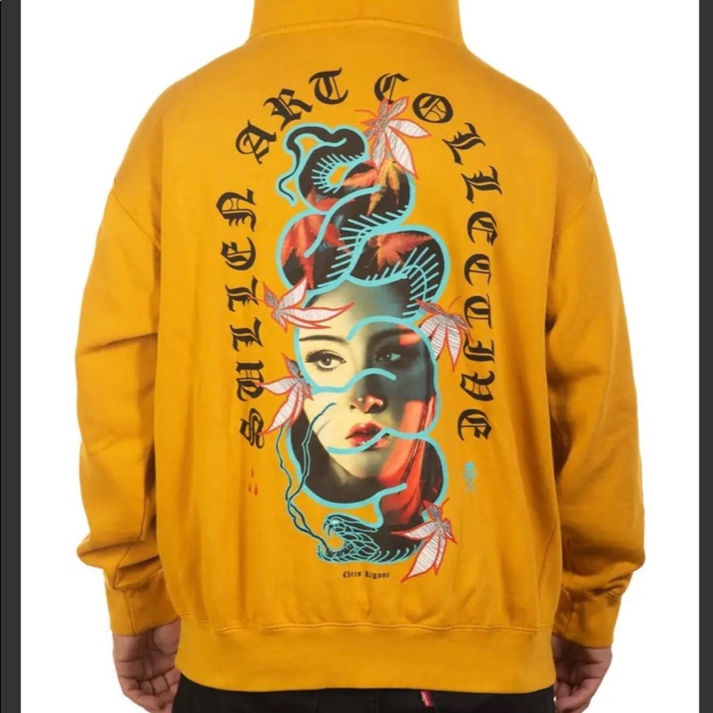 Mens Pull Over Sullen Hoodie
